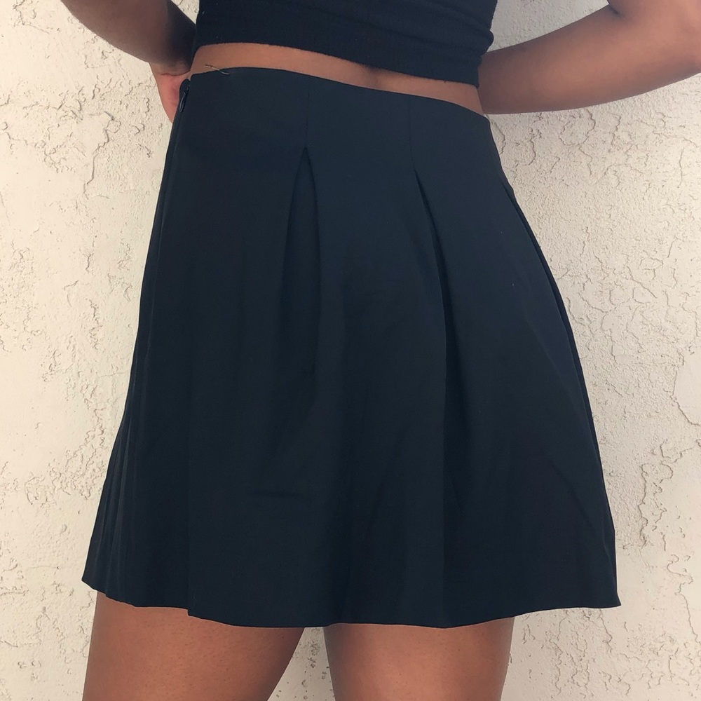 Black Skater Skirt